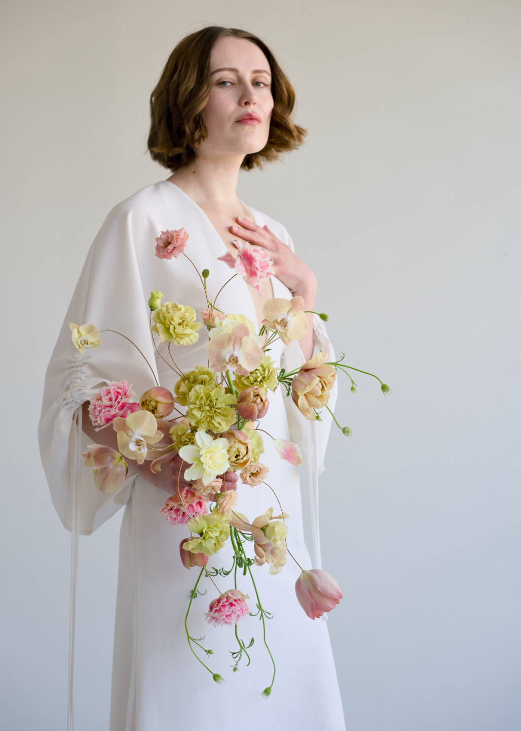 Bridal bouquet designed by Susan McLeary